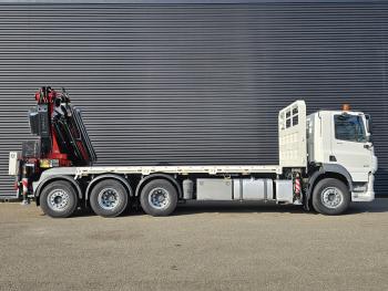 DAF CF 530 8x4 / RETARDER / FASSI F545 CRANE / KRAN / GRUA